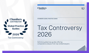 Capa de guia global da Chambers para 2026 sobre controv rsias fiscais com an lise comparativa de advogados renomados. Yapay zeka taraf ndan olu turulan a  klama
