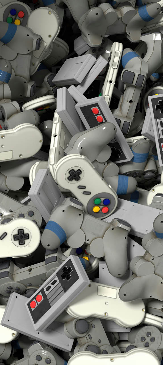 Controle de videogame cl ssico branco com bot es pretos em destaque. Yapay zeka taraf ndan olu turulan a  klama