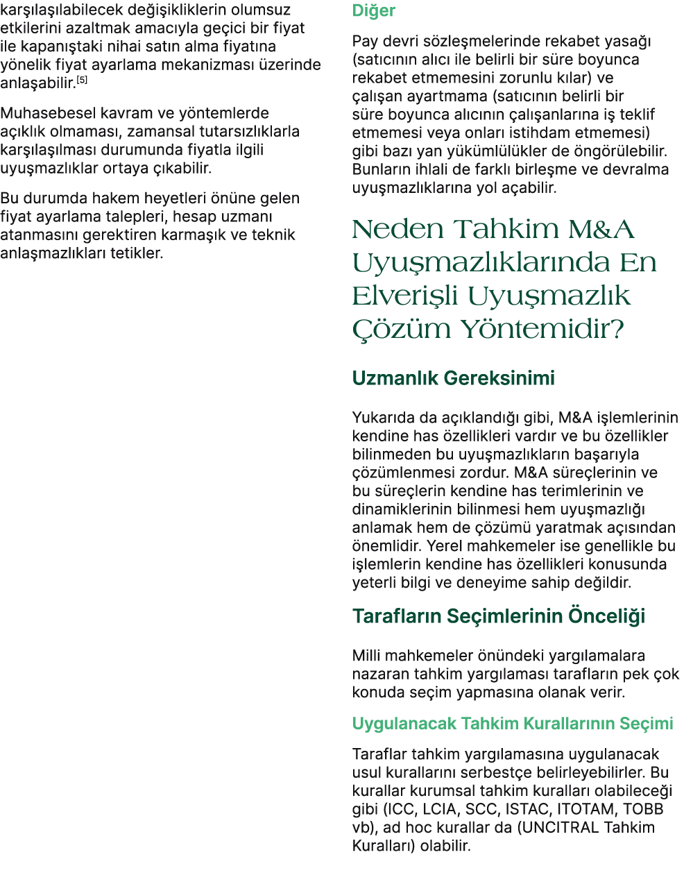 kar la  labilecek de i ikliklerin olumsuz etkilerini azaltmak amac yla ge ici bir fiyat ile kapan  taki nihai sat n ...