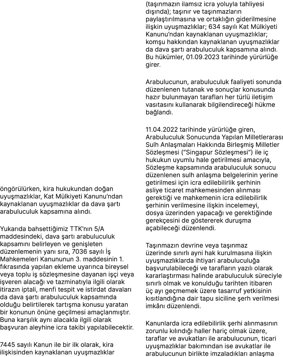  ng r l rken, kira hukukundan do an uyu mazl klar, Kat M lkiyeti Kanunu’ndan kaynaklanan uyu mazl klar da dava art  ...