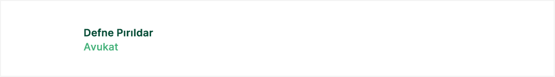 Defne P r ldar Avukat