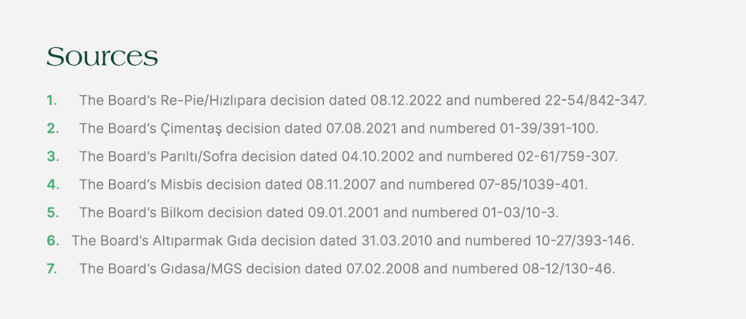 Sources 1. The Board’s Re Pie/H zl para decision dated 08.12.2022 and numbered 22 54/842 347. 2. The Board’s imenta ...