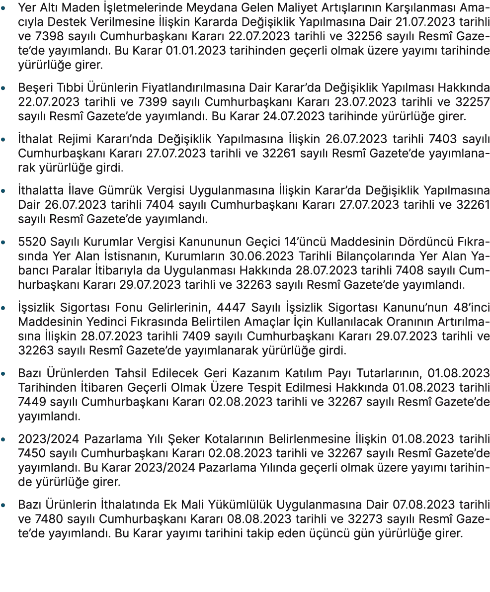 • Yer Alt Maden   letmelerinde Meydana Gelen Maliyet Art  lar n n Kar  lanmas  Amac yla Destek Verilmesine  li kin K...