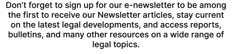 Don’t forget to sign up for our e newsletter to be among the first to receive our Newsletter articles, stay current o...