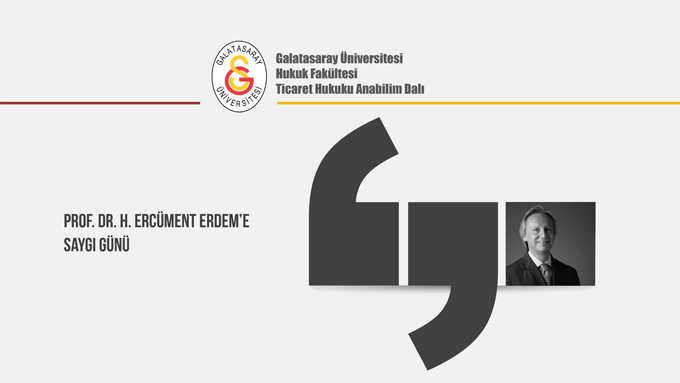 Prof. Dr. H. Ercüment Erdem’e Saygı Günü