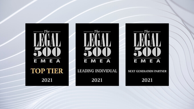 Erdem & Erdem kept its place as Top Tier Law Firm in Dispute Resolution at Legal 500 EMEA Guide 2021