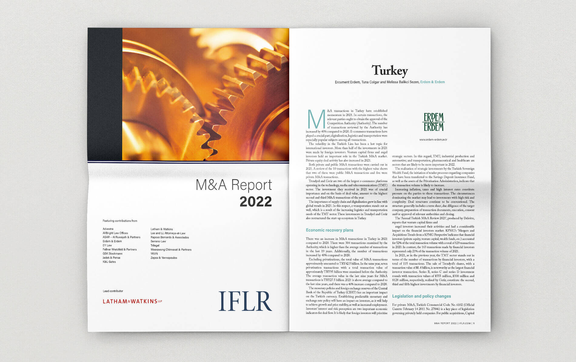 IFLR M&A Report 2022 Turkey Chapter