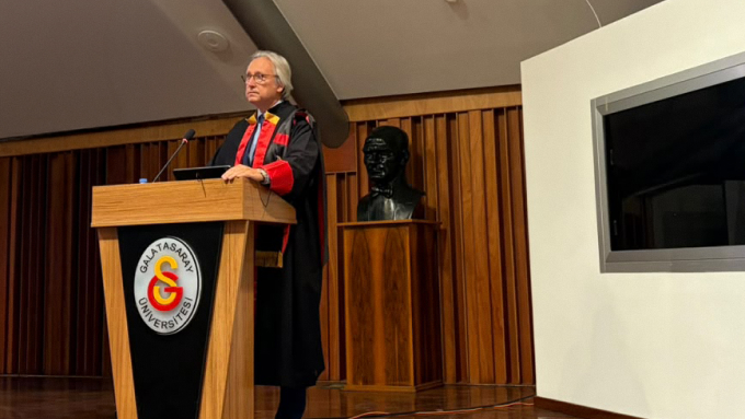 Prof. Dr. H. Ercüment Erdem Delivered the Opening Lecture at Galatasaray University Faculty of Law
